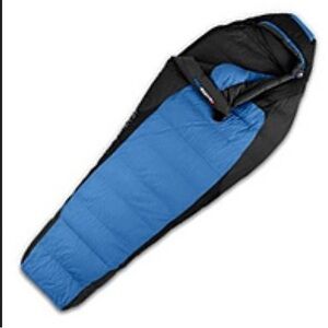 NWT The North Face Blue Kazoo Sleeping Bag Long Left